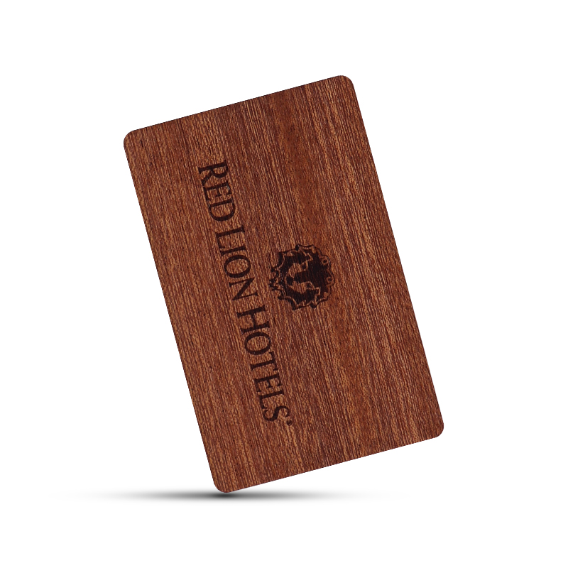 RFID木质门禁卡，NFC酒店卡
